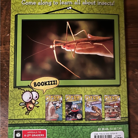 Fly Guy Presents: Insects (Scholastic Reader, Level 2) by Tedd Arnold 2015 - Picture 6 of 6